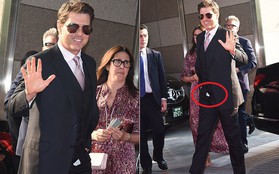 Chỉ vì chiếc khóa quần chưa kéo mà mọi vẻ điển trai phong độ của Tom Cruise bỗng “đổ sông đổ bể”
