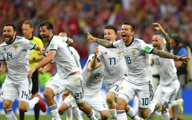 ĐỊA CHẤN: Chủ nhà Nga loại Tây Ban Nha khỏi World Cup 2018 sau loạt sút penalty cân não