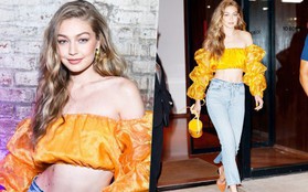 Gigi Hadid lại "cướp tim" nhiều người với nhan sắc rực rỡ và body siêu mẫu đẹp ngất ngây