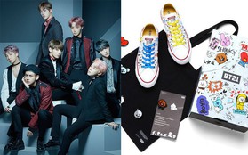 Xinh xắn nhất những ngày này là những mẫu giày của các chàng trai BTS hợp tác cùng Converse