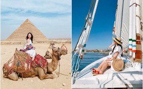 Bộ ảnh du lịch Ai Cập của cô bạn xinh đẹp: Xem xong sẽ thấy rất đáng để ước mơ ghé thăm một lần