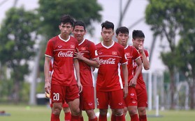 U23 Việt Nam tập chiêu đá phạt góc như đội tuyển Anh ở World Cup 2018