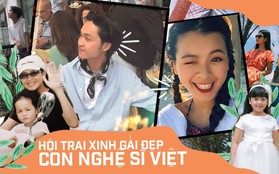 Hội trai xinh gái đẹp nhà sao Việt: Càng trưởng thành càng xinh đẹp, tài năng