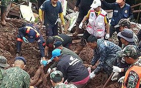 Lở đất ở Thái Lan khiến 8 người thiệt mạng