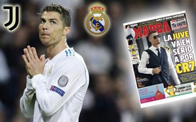 Báo thân Real tràn ngập thông tin Ronaldo trên đường rời Bernabeu