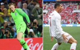 Người hùng tuyển Anh ăn mừng chiến thắng kiểu Cristiano Ronaldo