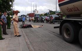 Người đàn ông chết thảm dưới bánh xe bồn ở Sài Gòn