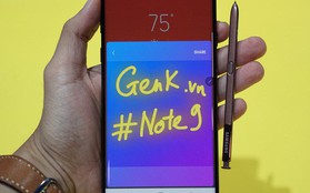 Ảnh thực tế Galaxy Note 9 vừa mới ra mắt: Có những gì đỉnh hơn người tiền nhiệm Note 8?