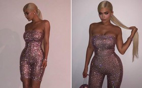 Kylie đặt riêng jumpsuit búp bê Barbie mừng sinh nhật 21 tuổi, đính 70.000 viên pha lê chói lòa, giá gần 200 triệu VNĐ