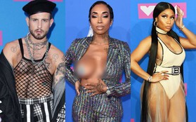 Những màn khoe thân "gây nhức mắt" nhất thảm đỏ MTV VMAs: Từ sao nổi tiếng đến vô danh đều bị chê phản cảm