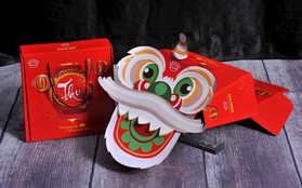 Quà tặng sticker đầu lân của Kinh Đô cho mùa Trung thu thêm náo nhiệt