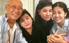 Cát Phượng vào bệnh viện trao cho Mai Phương 300 triệu, thăm hỏi sức khoẻ diễn viên Lê Bình