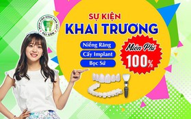 Nhiều khuyến mãi làm răng tại phòng khám chuyên khoa răng hàm mặt Sài Gòn Cần Thơ
