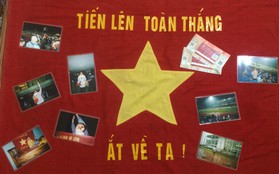 Từ Seagames 2003 đến Tứ Hùng 2018: Câu chuyện của cô bạn 16 tuổi và lá cờ 15 tuổi mang theo tình yêu bóng đá