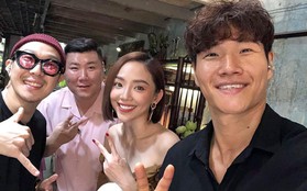 Đăng ảnh chụp cùng Haha và Kim Jong Kook, đây là ấn tượng không ngờ của Tóc Tiên về bộ đôi sao Hàn