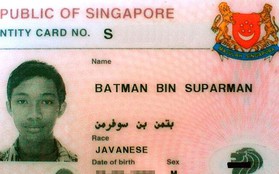 15 cái tên dở khóc dở cười của cư dân mạng quốc tế, có cả người tên là Batman Bin Suparman