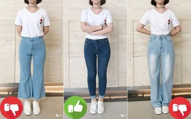 Đại diện các chị em mặc thử 8 loại quần jeans phổ biến, cô nàng này đã tìm ra loại tôn chân nịnh dáng nhất