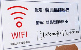 Chỉ yêu cầu giải 1 bài Toán đơn giản để nhận mật khẩu wifi nhưng đa số sinh viên của ngôi trường này không làm được