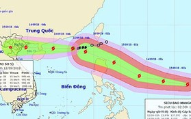Song bão nhiệt đới chuẩn bị đổ bộ vào Trung Quốc