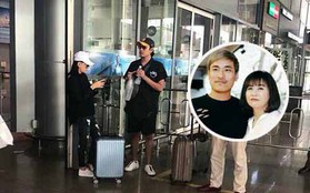 Xuất hiện hình ảnh được cho là Kiều Minh Tuấn và Cát Phượng ở sân bay Đà Nẵng chiều nay