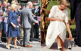 Rất chăm diện mẫu giày mà Công nương Diana từng đoạn tuyệt, bà Camilla có lẽ là nữ tình địch “chẳng phải dạng vừa”