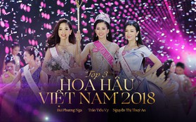 Người đẹp 10x Trần Tiểu Vy đăng quang Tân hoa hậu Việt Nam 2018