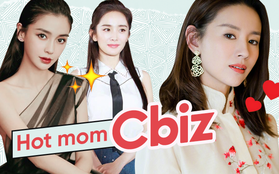 So sánh 6 "hot mom" Cbiz : Sắc vóc gây choáng nhất không phải Angela Baby mà là mỹ nhân này của "Diên Hi Công Lược"