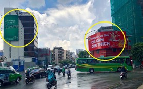 Biển quảng cáo của hai hãng đồ uống nổi tiếng "đối thoại" với nhau giữa đường phố khiến nhiều người thích thú