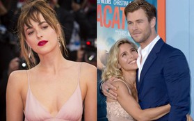 Vợ của "Thor" Chris Hemsworth dằn mặt mỹ nhân "50 Sắc Thái" vì lo bị giật chồng?