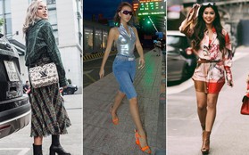 Thu mới chớm mà dàn sao và hot girl Việt đã khoe 1001 kiểu street style, kiểu nào cũng dát đầy hàng hiệu!