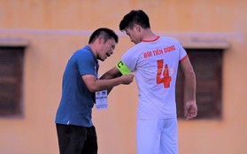 Giành quyền lên chơi V-League, Bùi Tiến Dũng hứa giữ bản sắc Thể Công, HLV Hải Biên lấy HAGL làm gương để trụ hạng