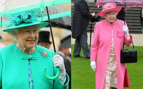 Những hình ảnh chứng tỏ niềm đam mê mãnh liệt của Nữ hoàng Anh với những chiếc ô lồng chim đủ màu sắc