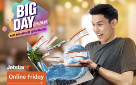 Online Friday 2018: Jetstar Pacific tung vé 99.000đ dành tặng khách hàng