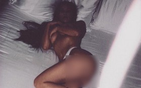 Kim Kardashian khiến cả mạng xã hội "nóng rực" vì ảnh bán nude quá táo bạo
