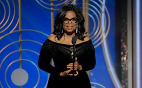Hàng loạt khán giả phải rơi nước mắt trước bài diễn văn của Oprah Winfrey tại Quả Cầu Vàng 2018
