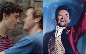 Quả Cầu Vàng 2018: Phim đồng tính "Call Me By Your Name" trắng tay, "The Greatest Showman" thắng 1 giải duy nhất