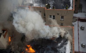 Lại xảy ra hỏa hoạn chung cư tại New York sau khi cháy Tháp Trump