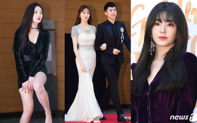 Thảm đỏ Golden Disc Awards: Lee Sung Kyung đấu với 2 nữ thần Kpop, hàng loạt mỹ nhân bối rối vì suýt lộ hàng