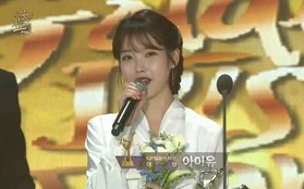 IU giành Daesang, BTS hóa thiên thần áo trắng tại "Grammy Hàn Quốc"