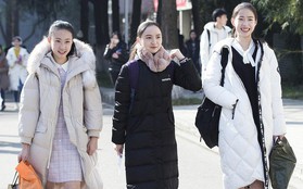 Kỳ tuyển sinh của "lò đào tạo Idol Trung Quốc": trời quá rét khiến các thí sinh chẳng màng lồng lộn, ai cũng diện áo phao đại hàn như đồng phục