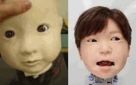 Robot trẻ con kinh dị được "đắp da đắp mặt" sau 7 năm, trông vẫn đáng sợ như ngày nào