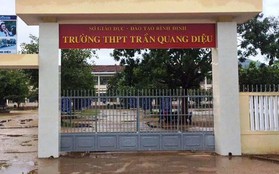 Nam sinh lớp 11 đánh thầy giáo dã man đã đến công an trình diện