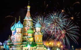 Ảnh: Nước Nga tưng bừng chào đón năm mới 2019
