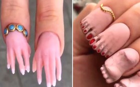 Kiểu nail chất chơi của chị em Nga sẽ giúp bạn trốn việc nhà khi Tết đến