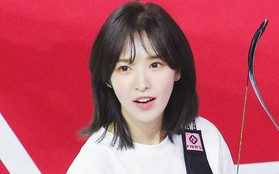 Cắt phăng mái tóc dài, Wendy (Red Velvet) được netizen "khen lấy khen để" tại đại hội thể thao