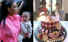 "Rich kid" nhà Kim Kardashian đón sinh nhật 1 tuổi bằng bữa tiệc mang phong cách cổ tích như công chúa đích thực!