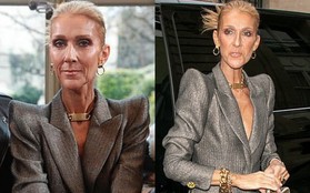 Celine Dion gây xôn xao với diện mạo hốc hác, gầy trơ xương khi dự sự kiện cùng "người tình tin đồn" điển trai