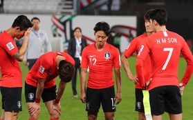Tuyển thủ Hàn Quốc buồn bã, CĐV suy sụp sau thất bại ở tứ kết Asian Cup 2019
