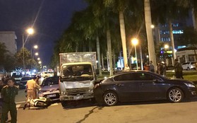 Xe tải "điên" tông 2 ô tô và 1 xe máy đang dừng đèn đỏ ở Đà Nẵng quá hạn kiểm định 3 tháng