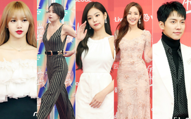 Thảm đỏ Grammy Hàn Quốc: Jennie lột xác nhưng suýt "vồ ếch", mỹ nhân Black Pink lấn át cả Park Min Young và dàn idol